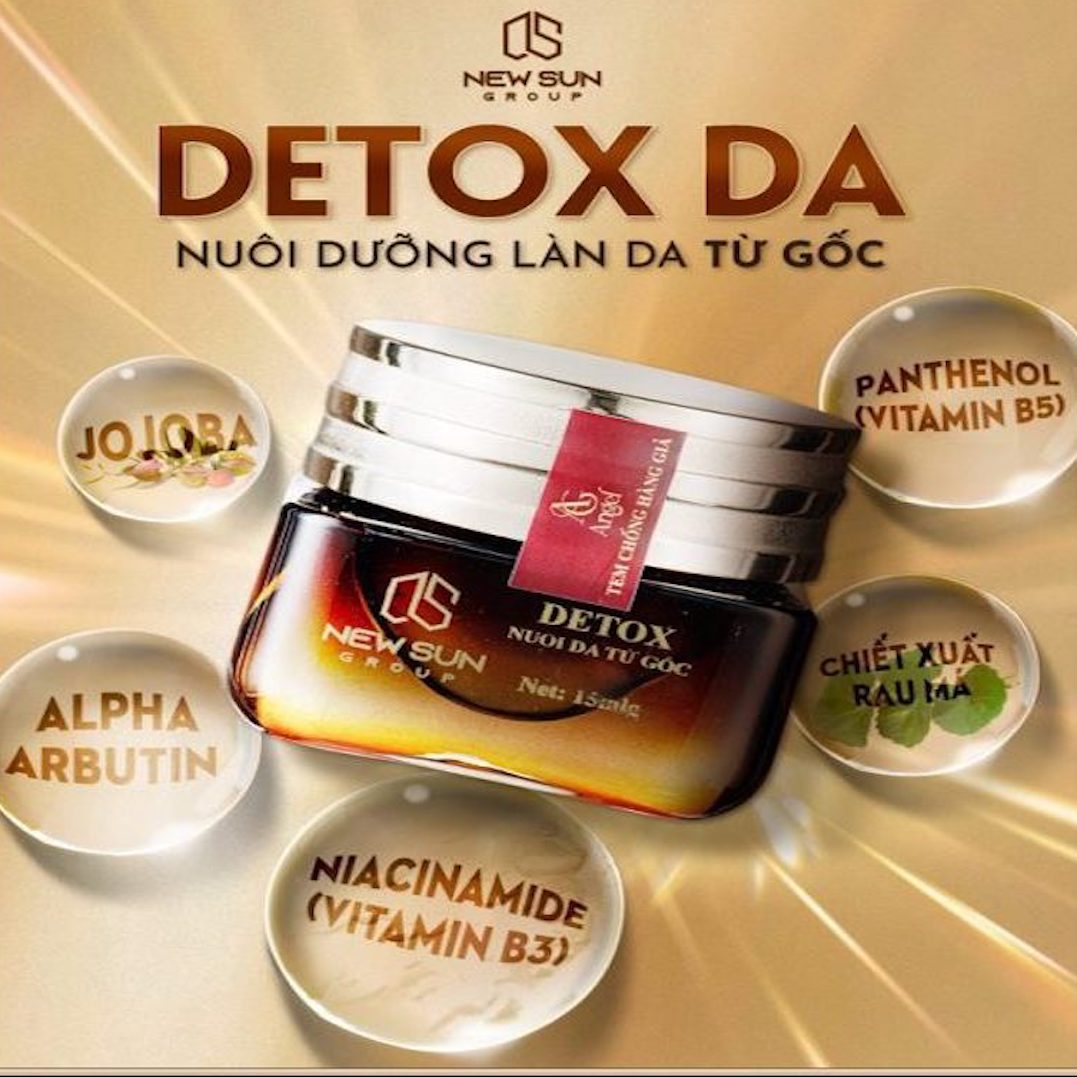 DETOX DA NGĂN NGỪA LÃO HOÁ